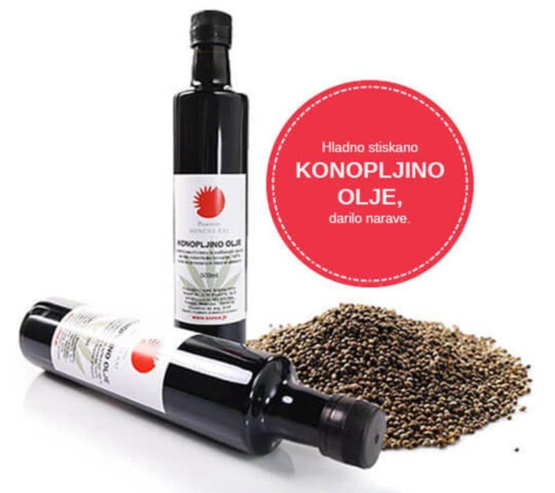Konopljino olje BIO Sončni raj, 500 ml Konopljino olje BIO Sončni raj, 500 ml