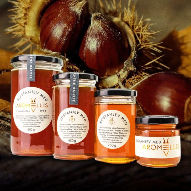 Kostanjev med Aromellis