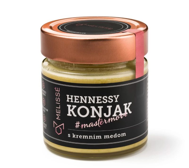 Kremni med s Hennessy konjakom Kmetija Vizjak, 200ml Kremni med s Hennessy konjakom Kmetija Vizjak, 200ml