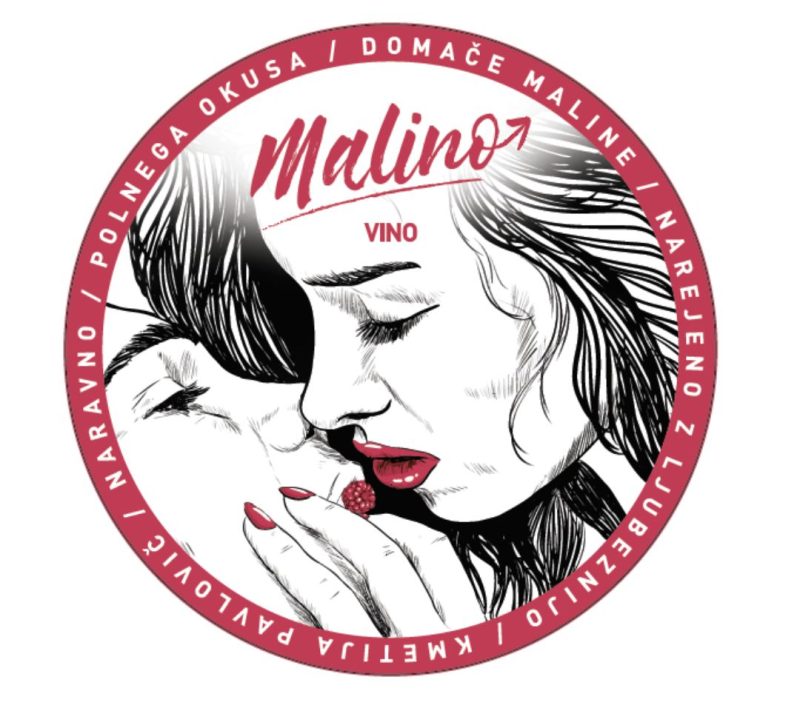 Malinovo vino buteljka Pavlovič, 0,50l 2 Malinovo vino buteljka Pavlovič, 0,50l