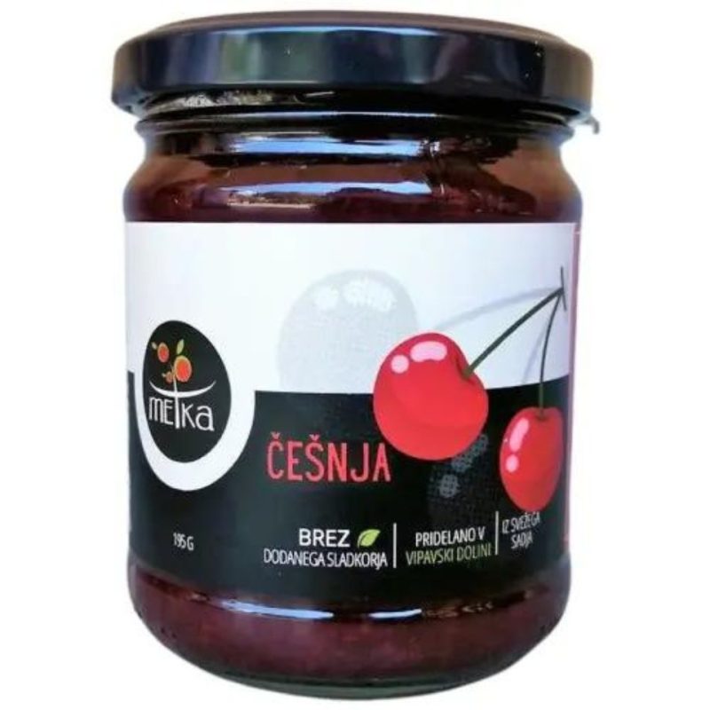Marmelada 100% češnja Dobrote Metka, 200g