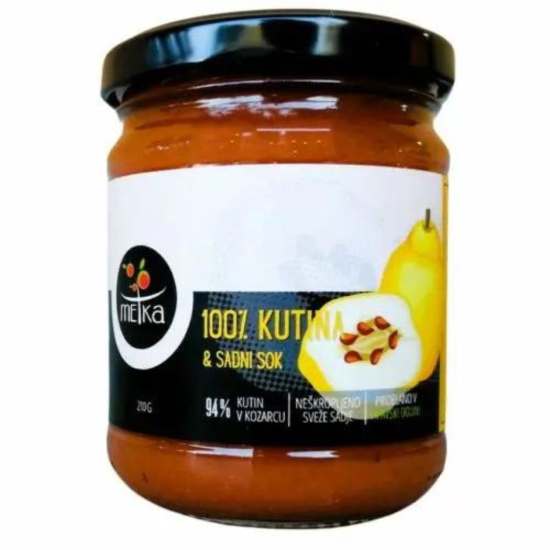 Marmelada 100% kutina & sadni sok Dobrote Metka, 200g