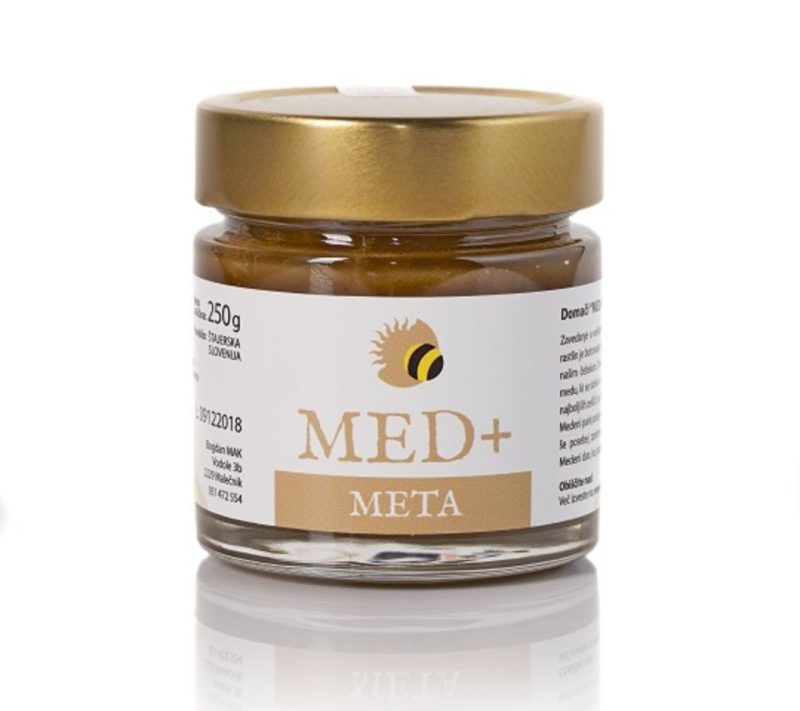 Med + meta Sončni raj, 250g Med + meta Sončni raj, 250g