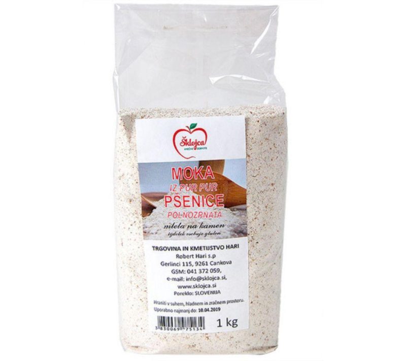 Moka iz pur pur pšenice polnozrnata Hari, 1kg