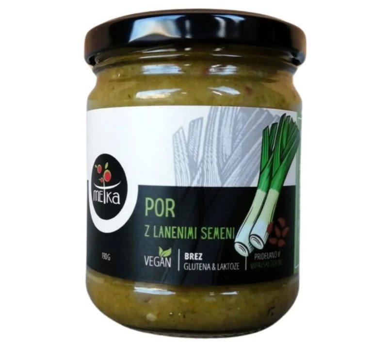 Namaz iz pora z lanenimi semeni Dobrote Metka, 190g