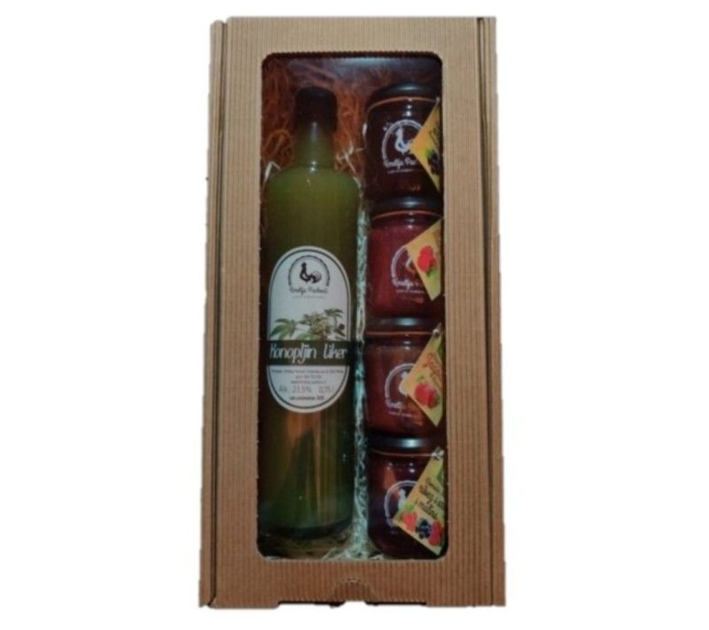 Paket Liker Konoplja ali Malina ter komplet marmelad Kmetija Pavlovič Paket Liker Konoplja ali Malina ter komplet marmelad Kmetija Pavlovič