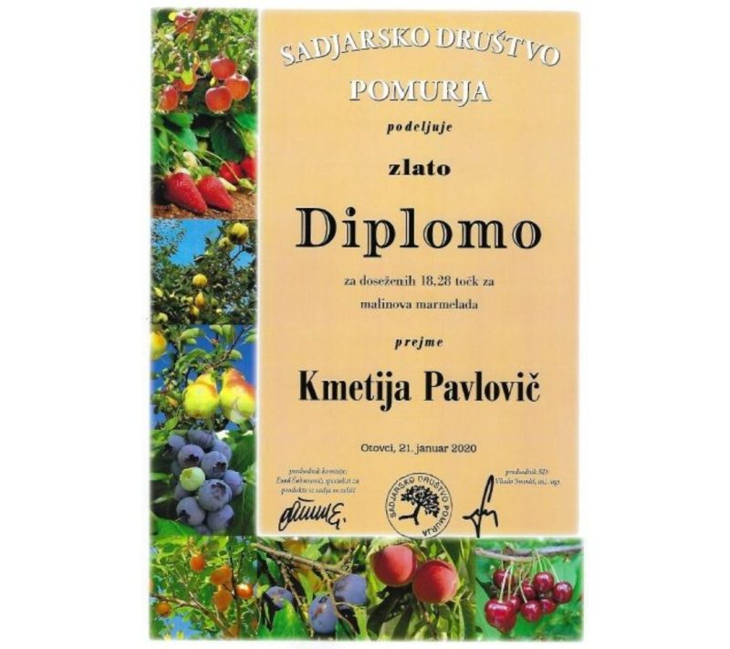 Paket štiri marmelade po izbiri Kmetija Pavlovič 1 Paket štiri marmelade po izbiri Kmetija Pavlovič