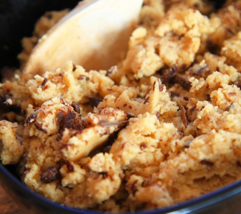 Piškoti na žlico Arašid s čokolado 1 Piškoti na žlico Arašid s čokolado