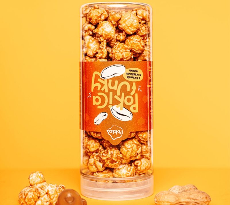 Pokica Funky s karamelo in arašidovim maslom, 70g