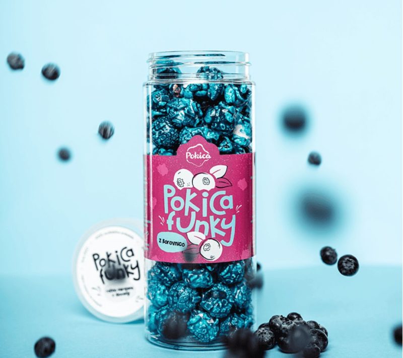 Pokica Funky z borovnico, 70g