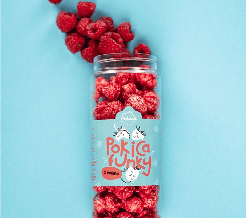 Pokica Funky z malino, 70g