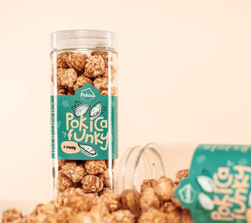 Pokica Funky z mandlji, 70g