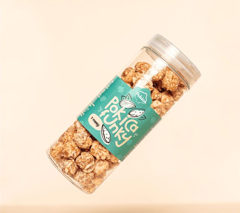 Pokica Funky z mandlji, 70g