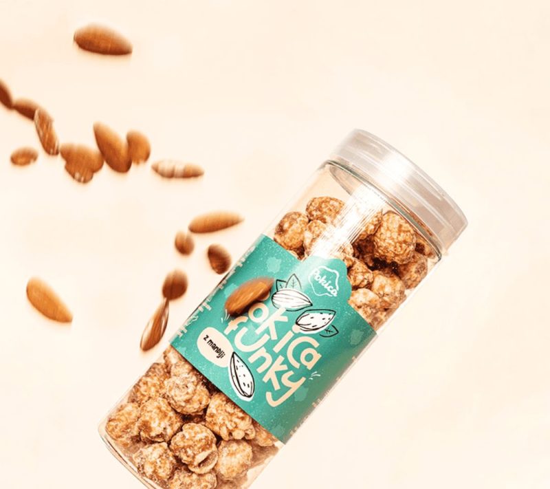 Pokica Funky z mandlji, 70g