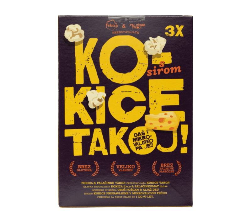 Pokica Kokice TAKOJ! S sirom, 270g