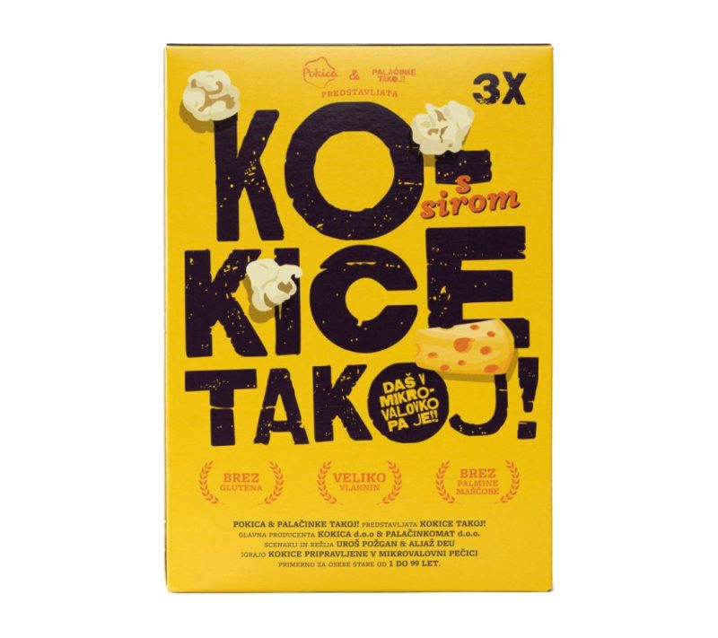 Pokica Kokice TAKOJ! S sirom, 270g