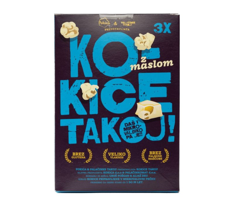 Pokica Kokice TAKOJ! Z maslom, 270g