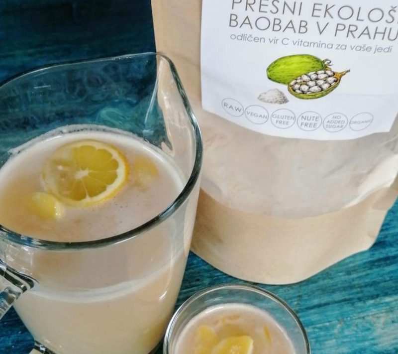 Presni ekološki baobab v prahu drobTinka, 250 g 3 Presni ekološki baobab v prahu drobTinka, 250 g