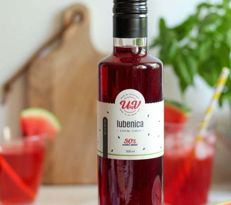 Sirup lubenica U&V, 0,5l