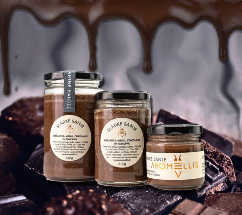Sladke sanje - Čokolada z medom Aromellis Sladke sanje - Čokolada z medom Aromellis