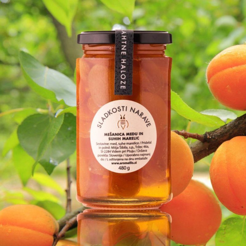 Sladkosti narave - suhe marelice v medu Aromellis Sladkosti narave - suhe marelice v medu Aromellis