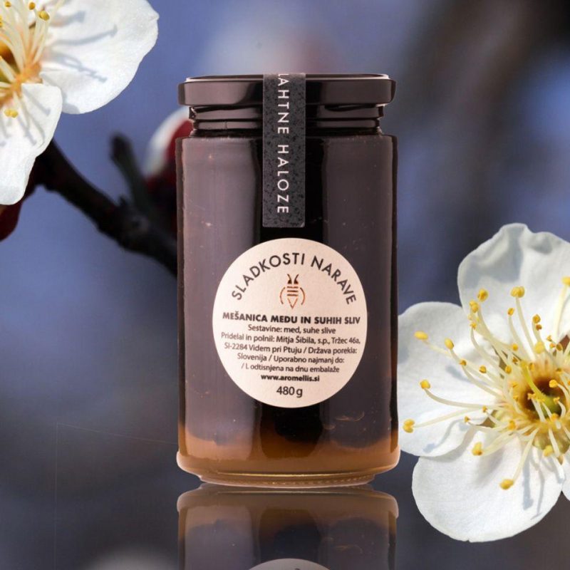 Sladkosti narave - suhe slive v medu Aromellis