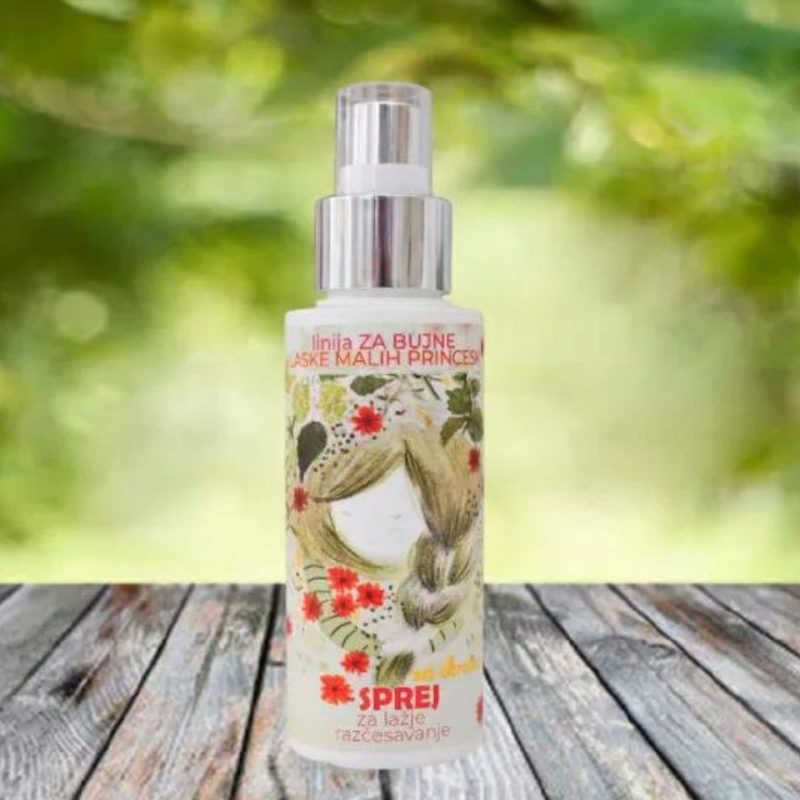Sprej za lažje razčesavanje las za otroke Zelišča Cvetka, 100ml