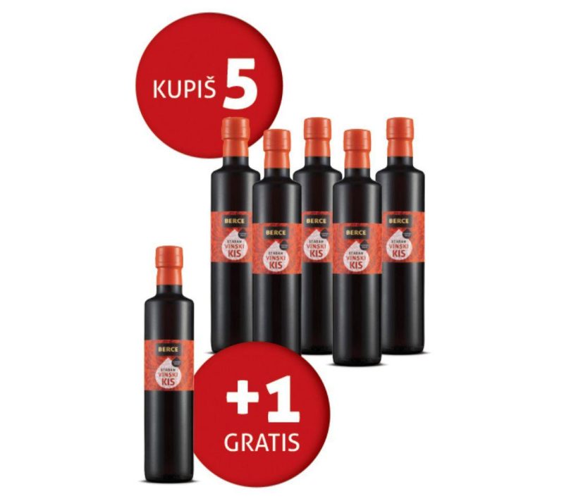 Staran vinski kis 0,5l Posestvo Berce, akcija 5+1