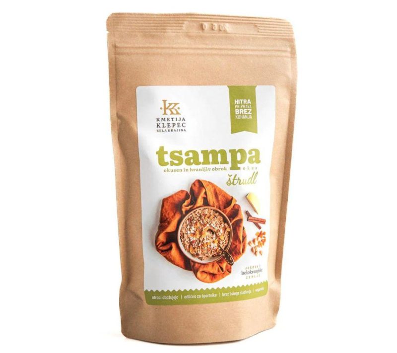 Štrudl tsampa Klepec