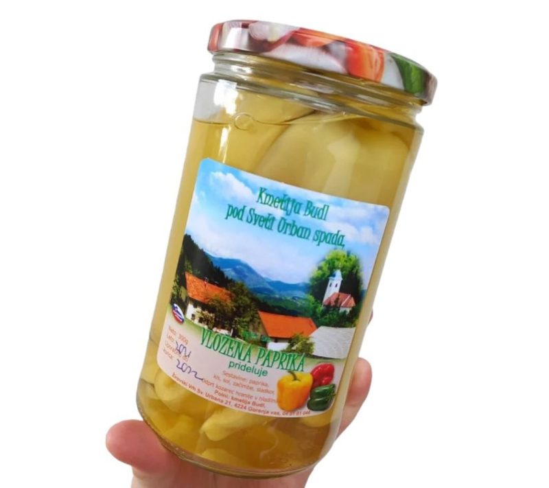 Vložena paprika kmetija Budl, 300 g