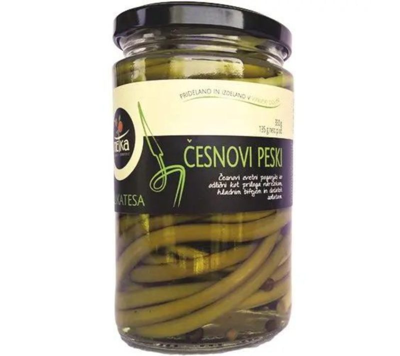 Vloženi česnovi peski Dobrote Metka, 330g