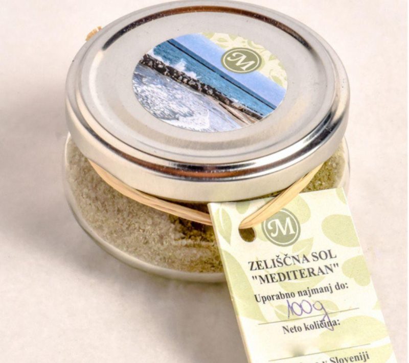 Zeliščna sol mediteranska Zelišča Marjetka