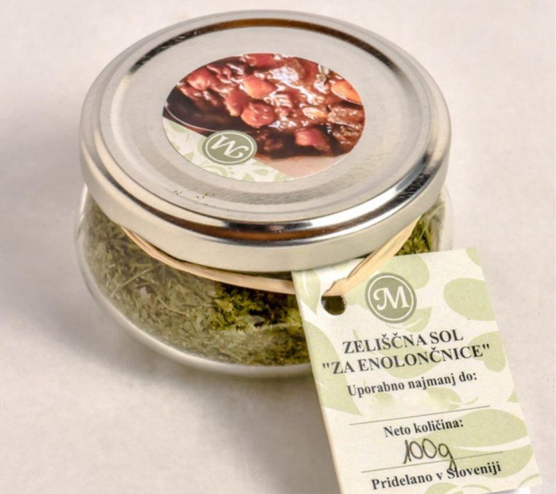 Zeliščna sol za enolončnice Zelišča Marjetka