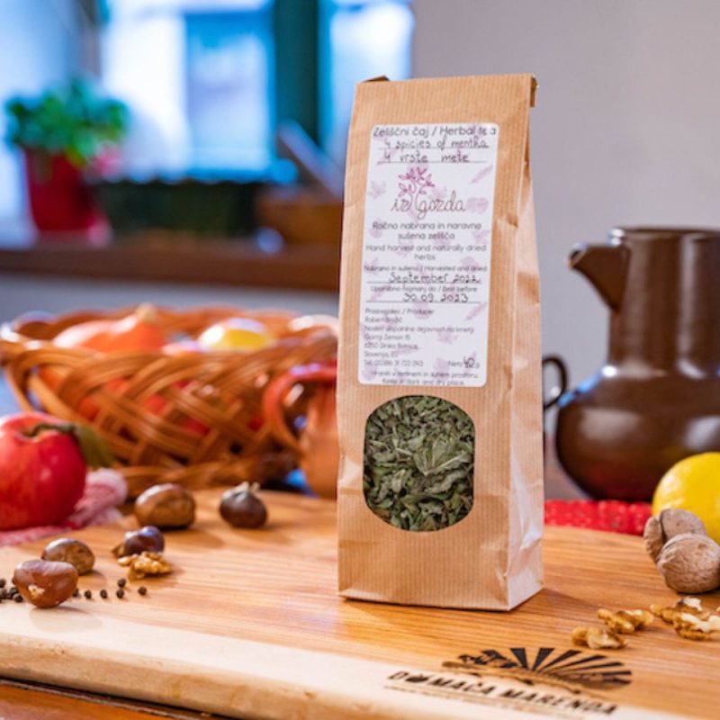 Zeliščni čaj melisa-jabolko Brožič, 40g