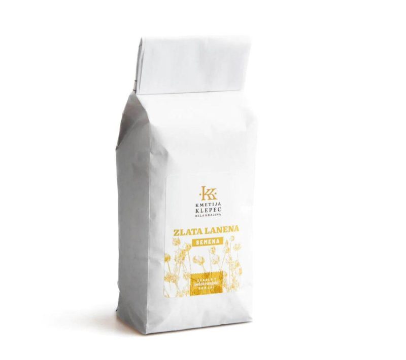 Zlata lanena semena Klepec, 500g Zlata lanena semena Klepec, 500g