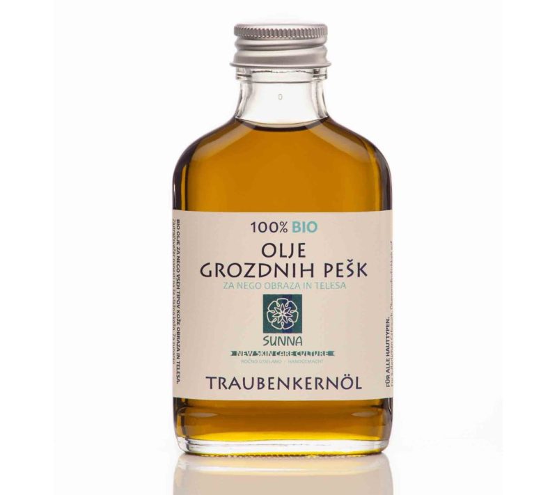 100% bio olje grozdnih pešk Hiška zelišč