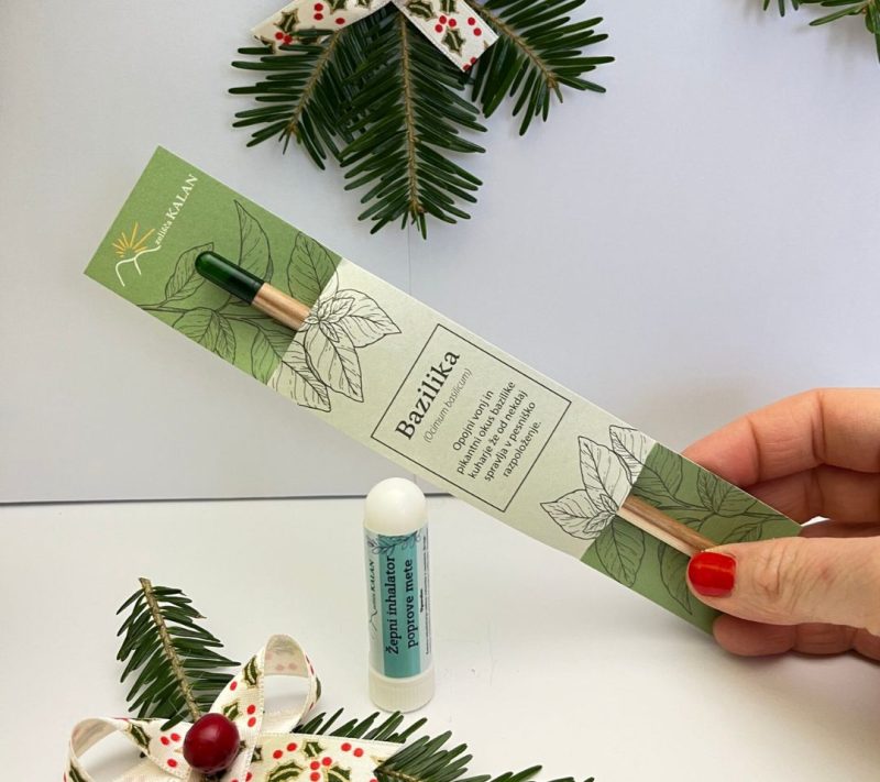 Bazilično metina naveza kmetija Kalan