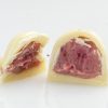 Bonboniera 2×2, pralineji iz bele čokolade z malino, 45 g Kunej