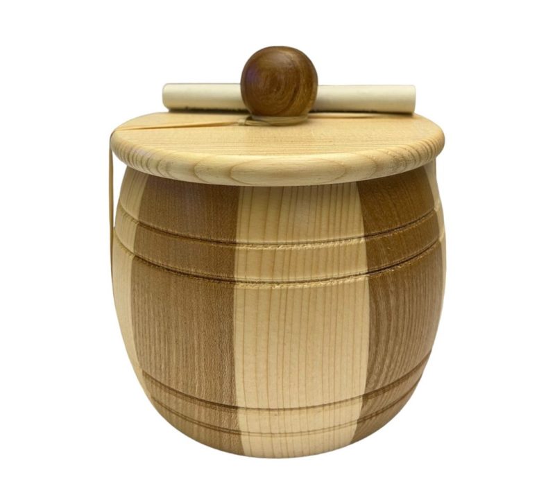 xr:d:DAF-SCLFzDM:1673,j:3750796383965672818,t:24040408 Čaj dobro jutro v leseni posodici kmetija Kalan