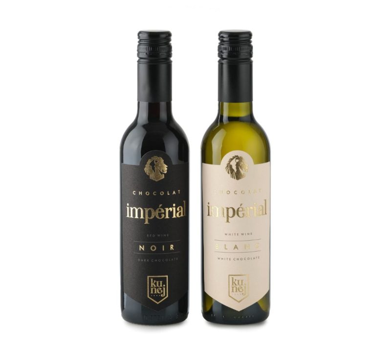 Darilni paket – dvojček 2x Chocolat Imperial 0,375 l Kunej