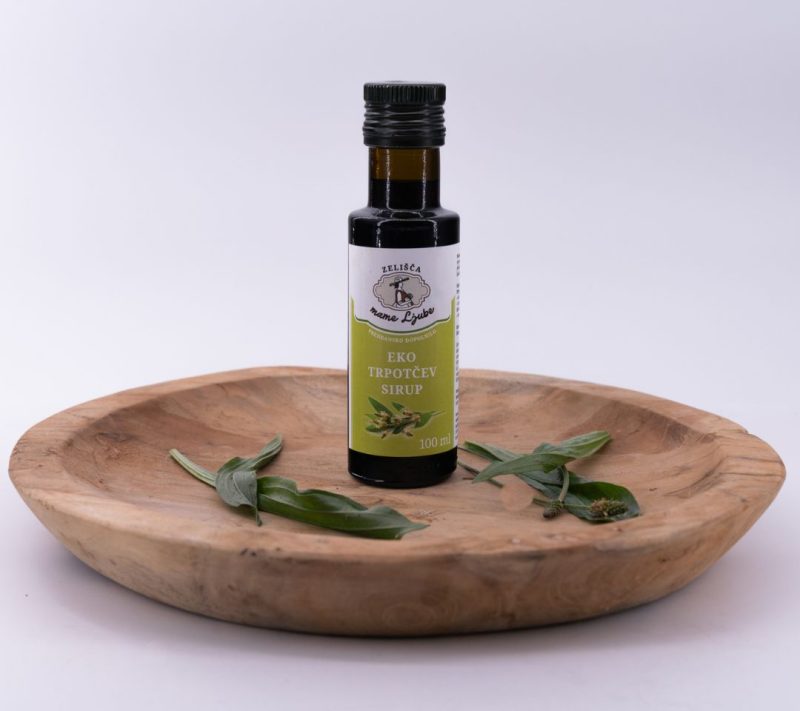 EKO Trpotčev sirup Zelišča mame Ljube, 100ml