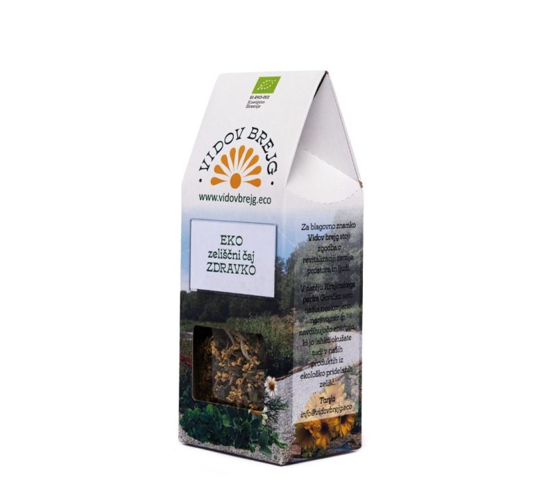 Eko zeliščni čaj Zdravko Vidov brejg, 20 g