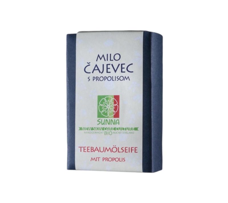 Ekološko milo čajevec s propolisom Hiška zelišč, 100g