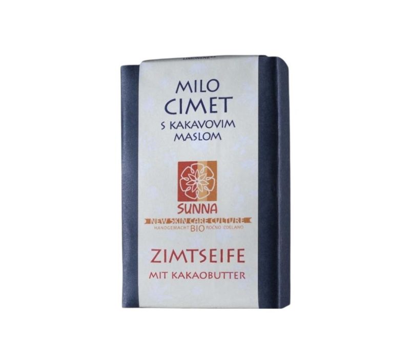Ekološko milo cimet s kakavovim maslom Hiška zelišč, 100g