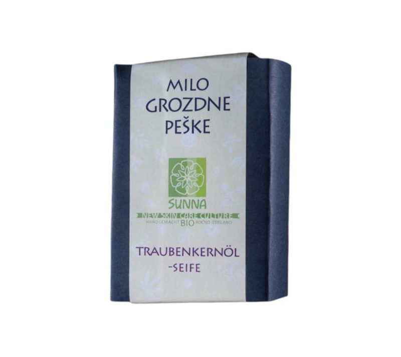 Ekološko milo grozdne peške Hiška zelišč, 100g