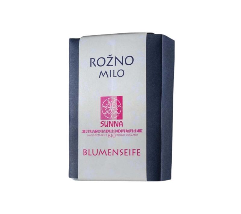 Ekološko milo rožno Hiška zelišč, 100g