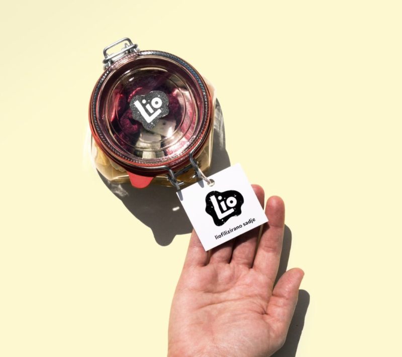 Liofilizirano sadje v steklenem kozarčku 0,5l