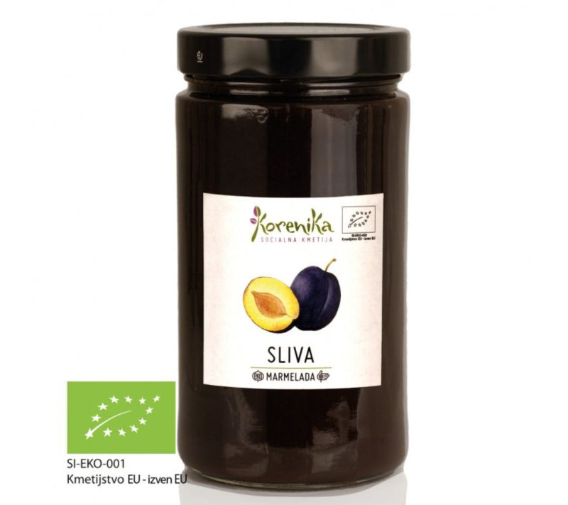 Marmelada sliva Korenika, 800g