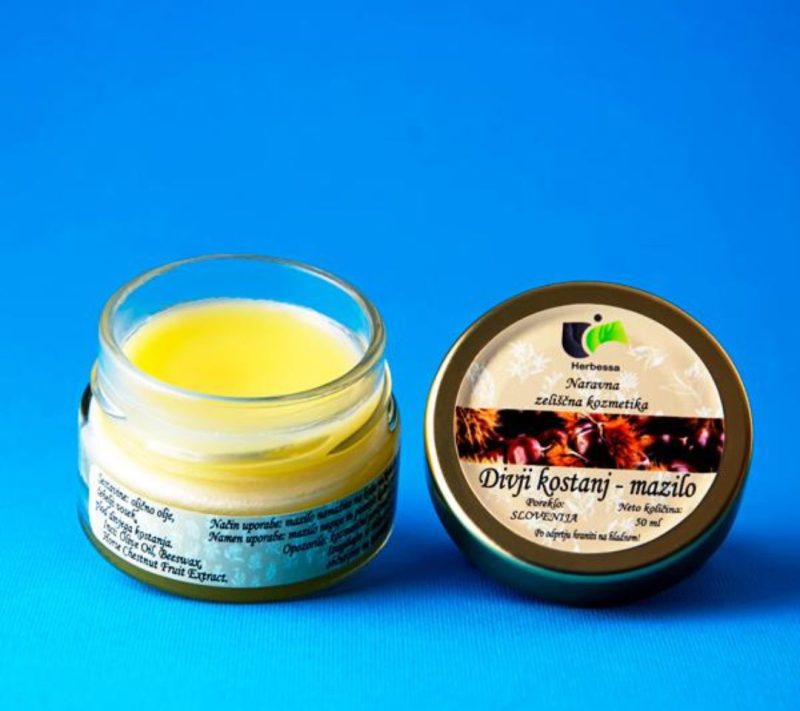 Mazilo Divji Kostanj Herbessa 50 ml