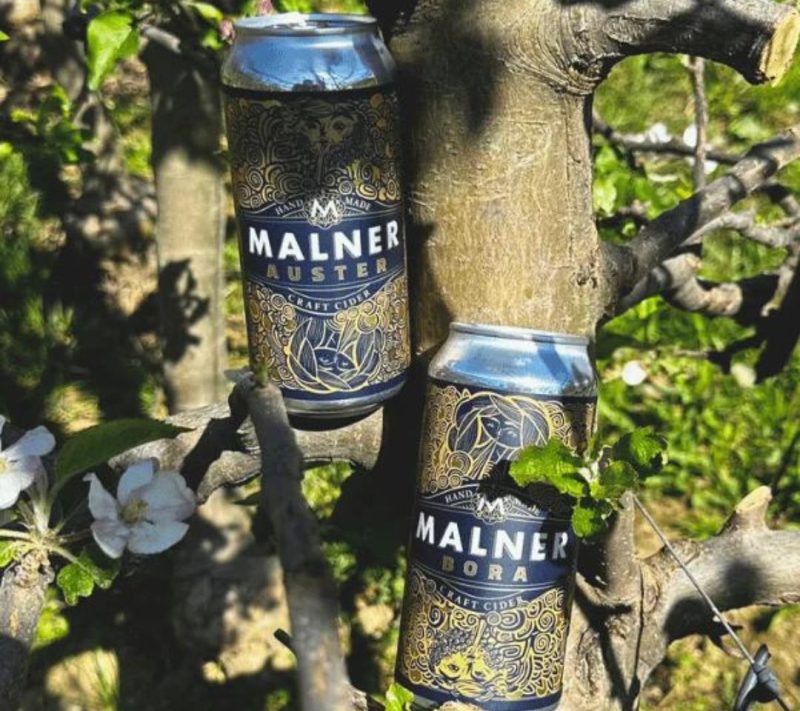 Mix Auster + Bora 12x Can Malner cider